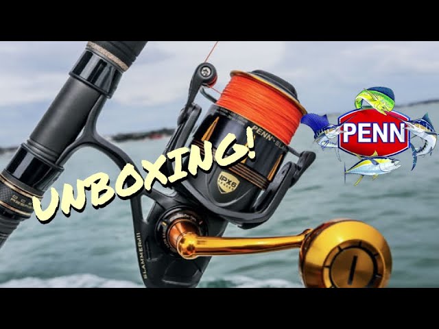PENN SLAMMER 3 8500 UNBOXING + REVIEW - YouTube