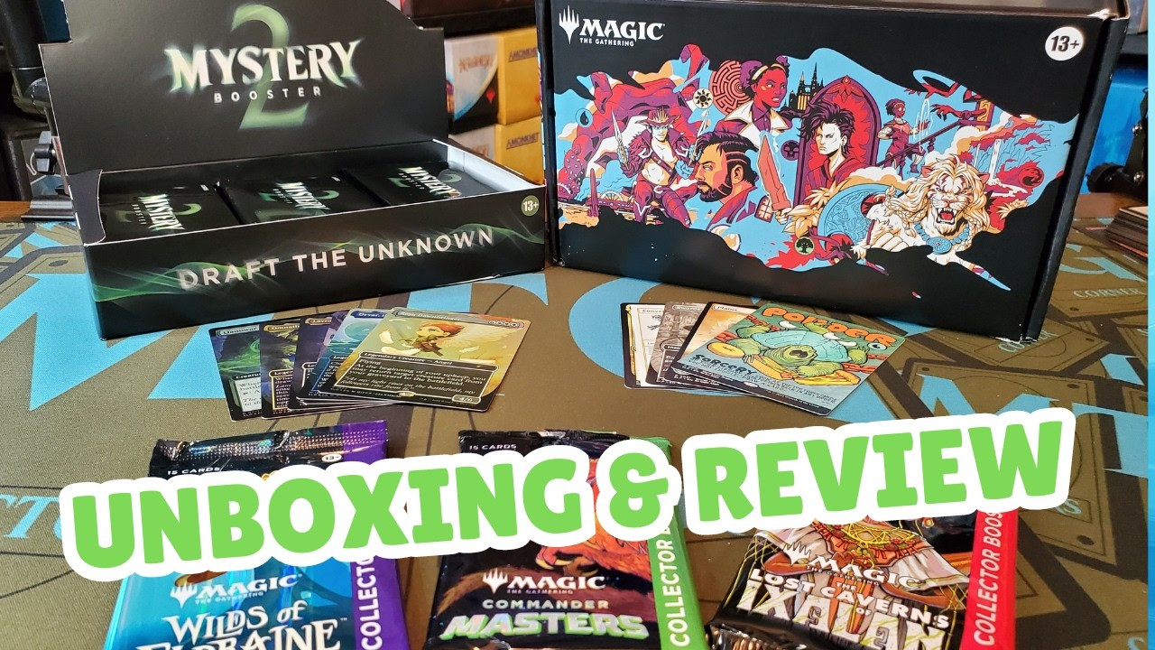 MTG Mystery Booster 2 festival in a box vegas 2024 unboxing