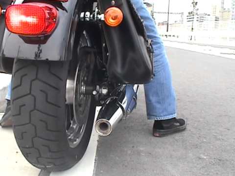 ハーレー ダイナ DYNA FXDL 北米マフラー 日本仕様 北米仕様 比較動画