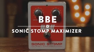 BBE Sonic Stomp Maximizer | Reverb Demo Video - YouTube