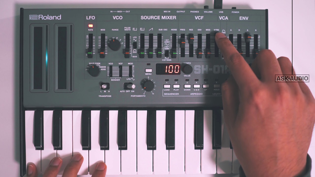 Roland SH 01A Review - YouTube