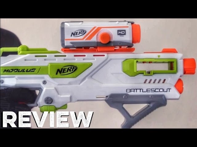 REVIEW] Nerf Battle Scout Unboxing and Review (Nerf Modulus