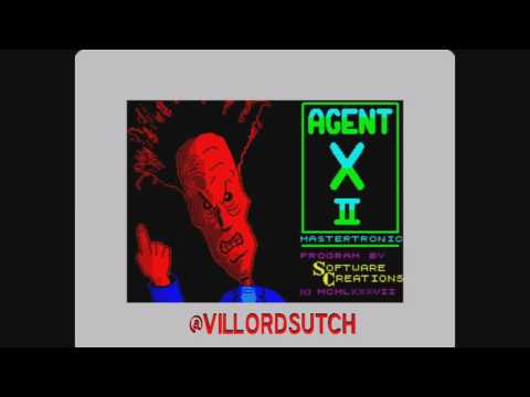 Agent X II Main Theme ZX Spectrum (1987) - YouTube