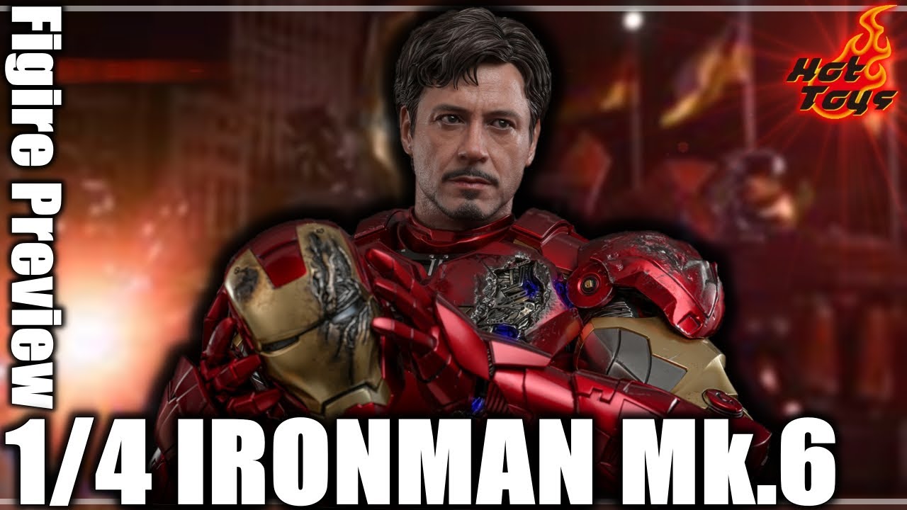 アイアンマン マーク6がホットトイズのクオータースケールとして登場