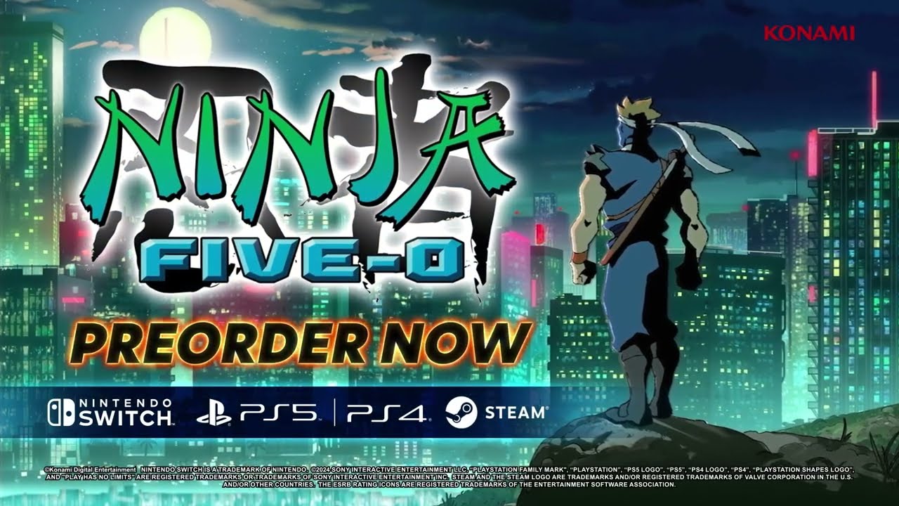 Ninja Five-O | Pre-Order Trailer - YouTube