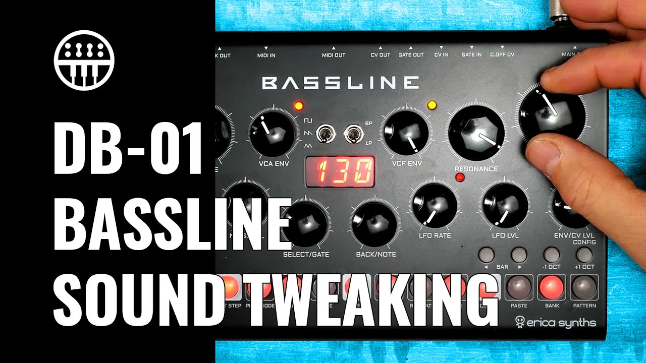 Sound Exploring | Erica Synths Bassline DB-01 | Thomann - YouTube