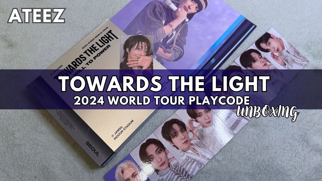 Ateez Towards the Light Will to Power 2024 World Tour Playcode