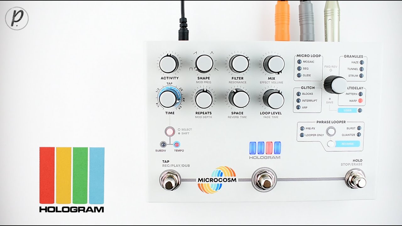 Hologram Electronics Microcosm Granular Delay Looper (Stereo