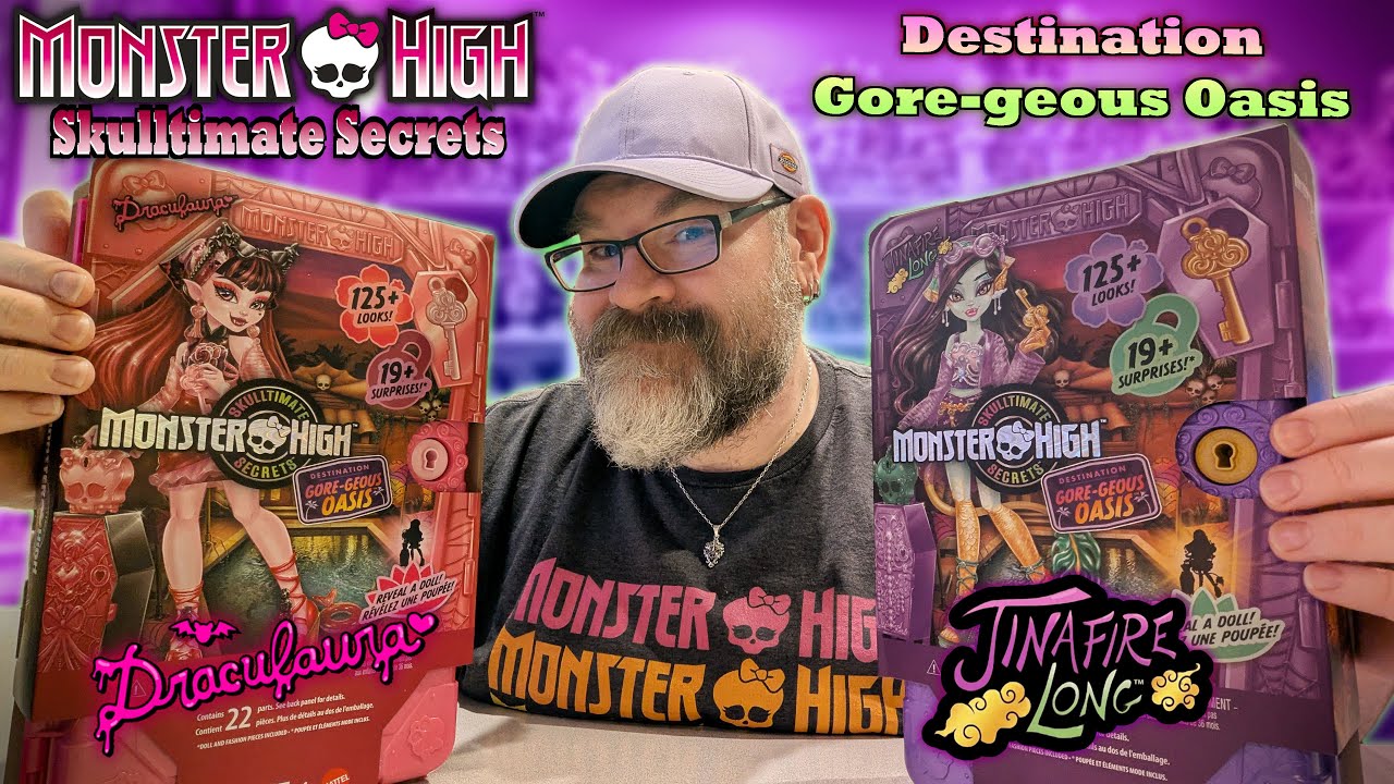 Monster High Gore-geous Oasis Jinafire Long & Draculaura