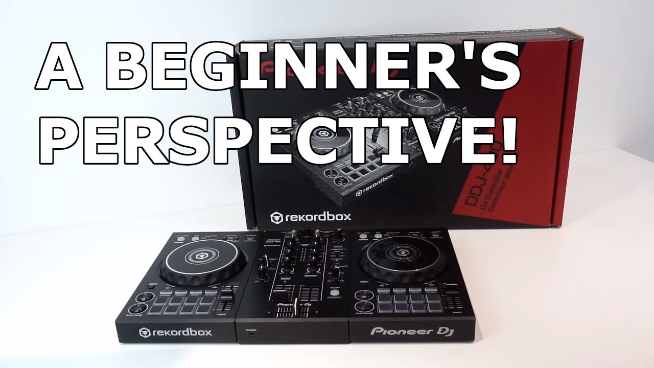 Pioneer DJ DDJ-400 Unboxing/Review - A Beginner's Perspective