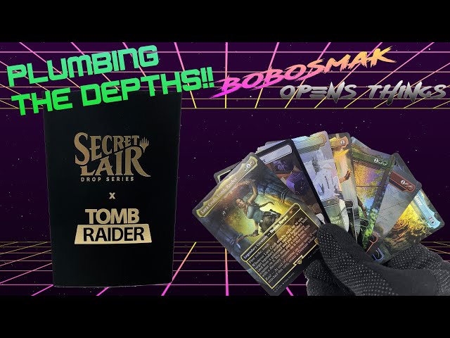 Unboxing: Secret Lair x Tomb Raider (Magic the Gathering) - FOIL