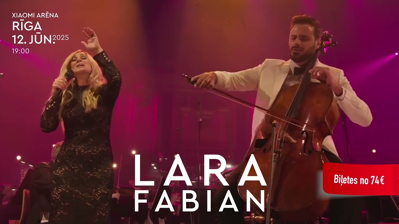 Lara Fabian Live in Riga – June 12, 2025 | Voices Tour - YouTube