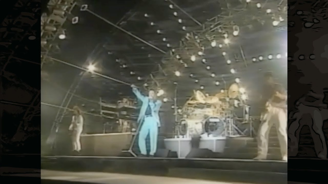 POWER OF LOVE / HOUND DOG 1994 夢の島 LIVE - YouTube