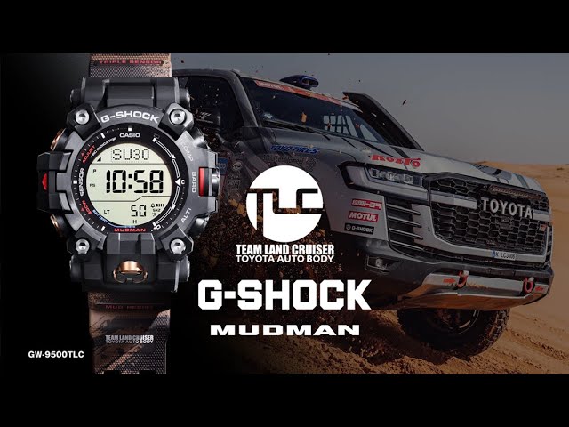 G-SHOCK x Land Cruiser Toyota Auto Body Collab: GW-9500TLC - YouTube