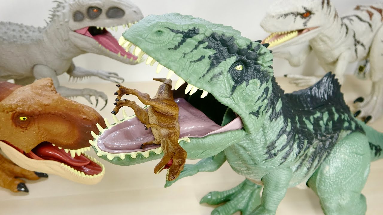 T-REXより大きい特大恐竜! ジュラシック・ワールド スーパーBIG