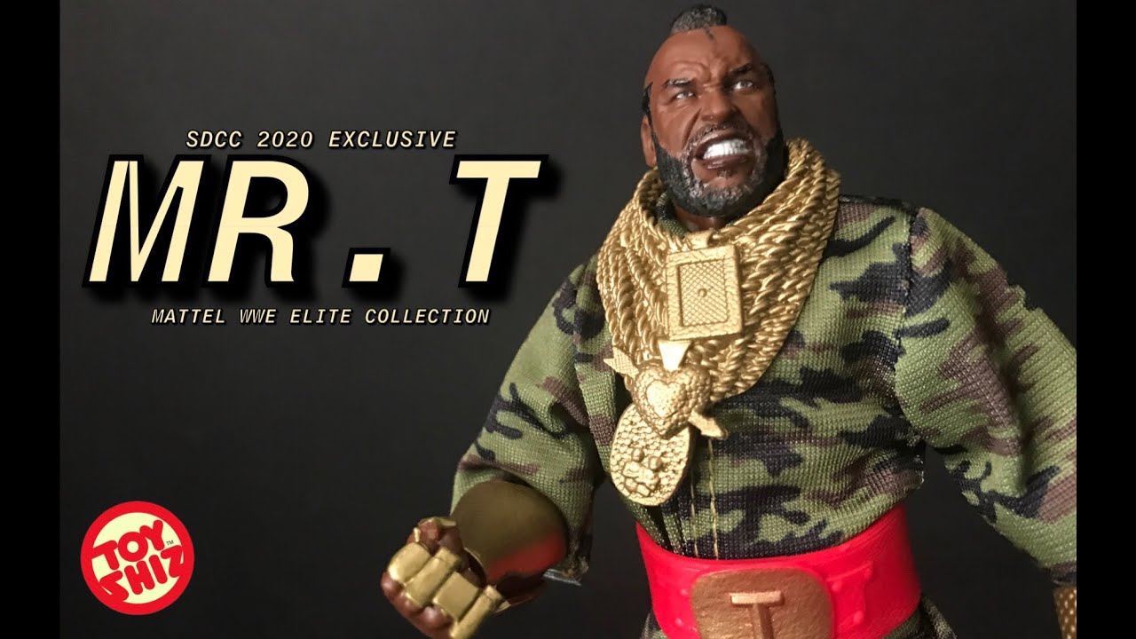 SDCC 2020: MR. T WWE ELITE by Mattel - YouTube