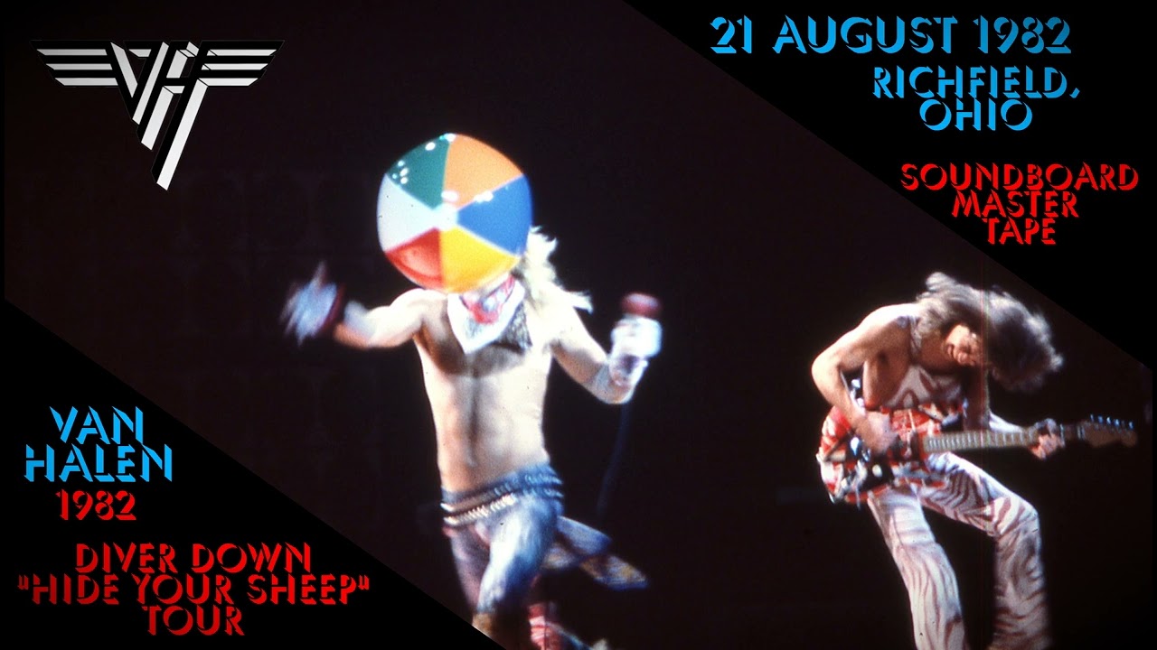Van Halen - 21 August 1982 - Richfield Coliseum, Richfield, Ohio