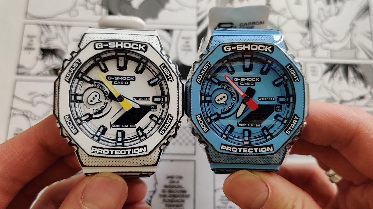 The Casio G-Shock GA-2100MNG-7AJR (Manga Edition) - YouTube
