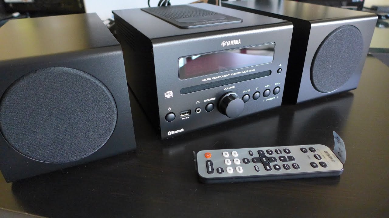 Yamaha MCR-B142 - YouTube