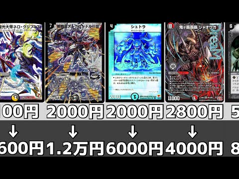 デュエマ】カード価格高騰まとめ【2025年8月下旬】 - YouTube