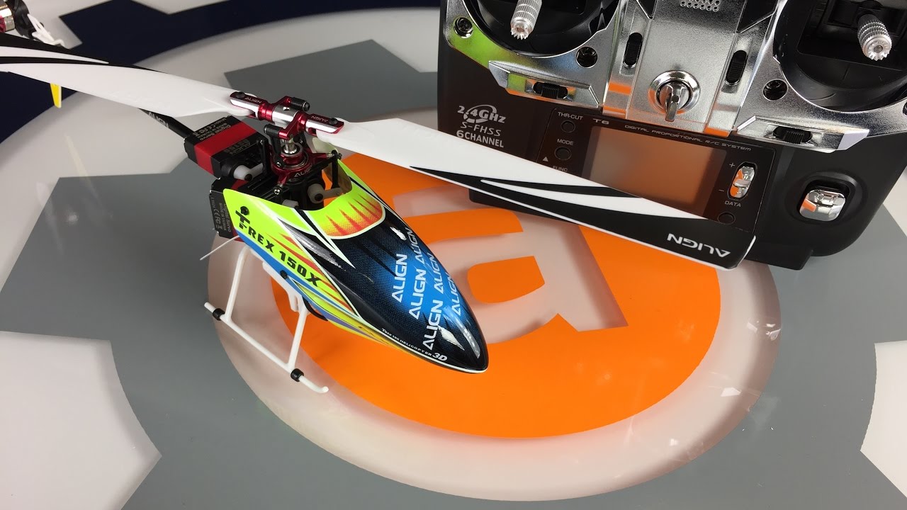 Tech Tips - Align TRex 150 RTF Initial Steps - YouTube