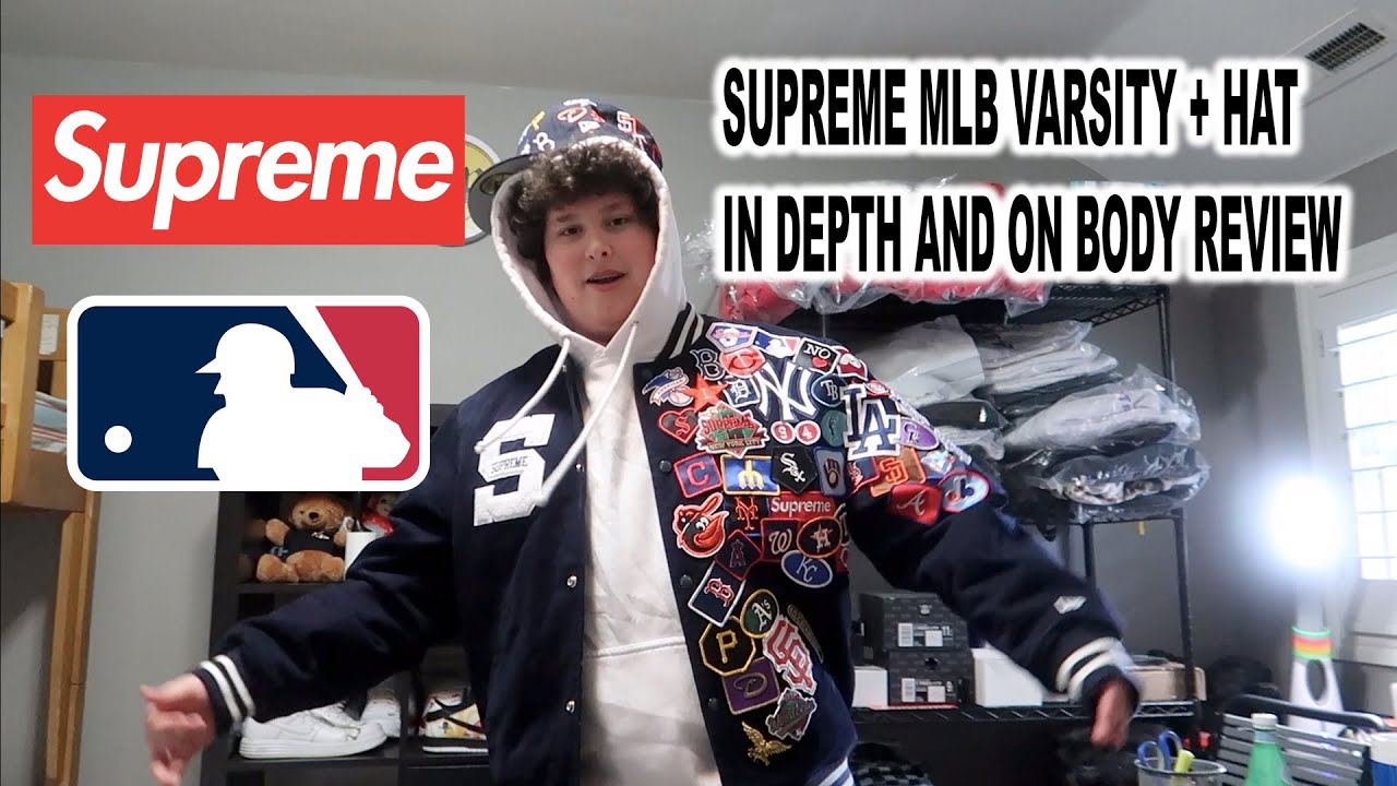 SUPREME MLB VARSITY AND NEW ERA HAT IN-DEPTH AND ON BODY REVEIW