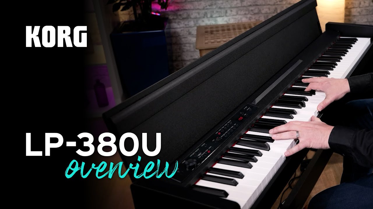 Korg LP-380U overview - perfect piano performance - YouTube
