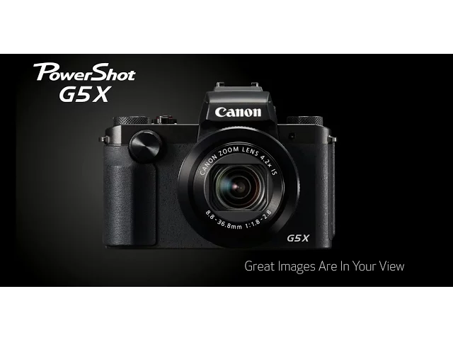 Canon PowerShot G5 X Digital Camera, Black - Adorama