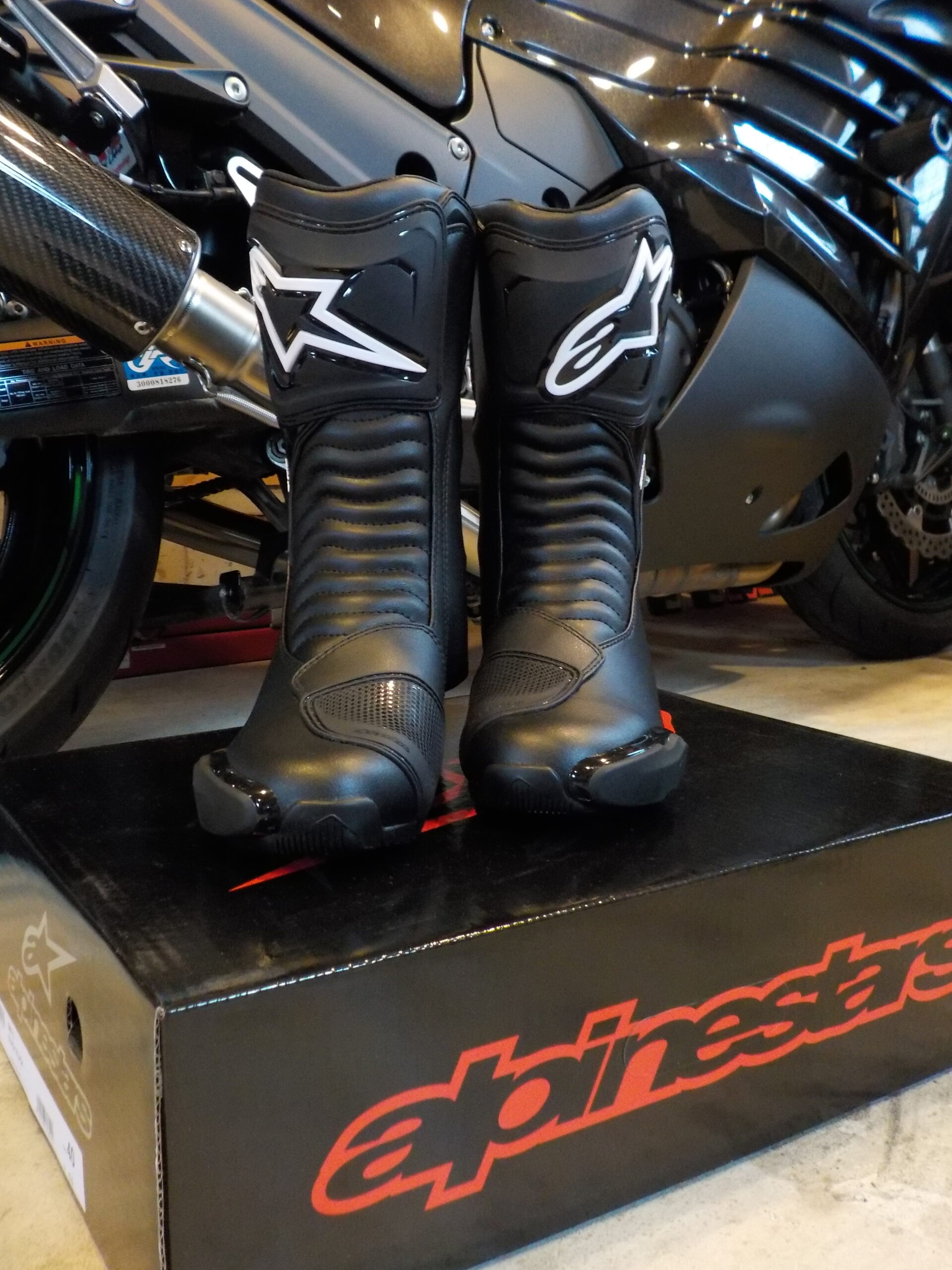 ZX14R愛用ブーツにお別れ【アルパインスターズSMX-S新調】 | 二風庵