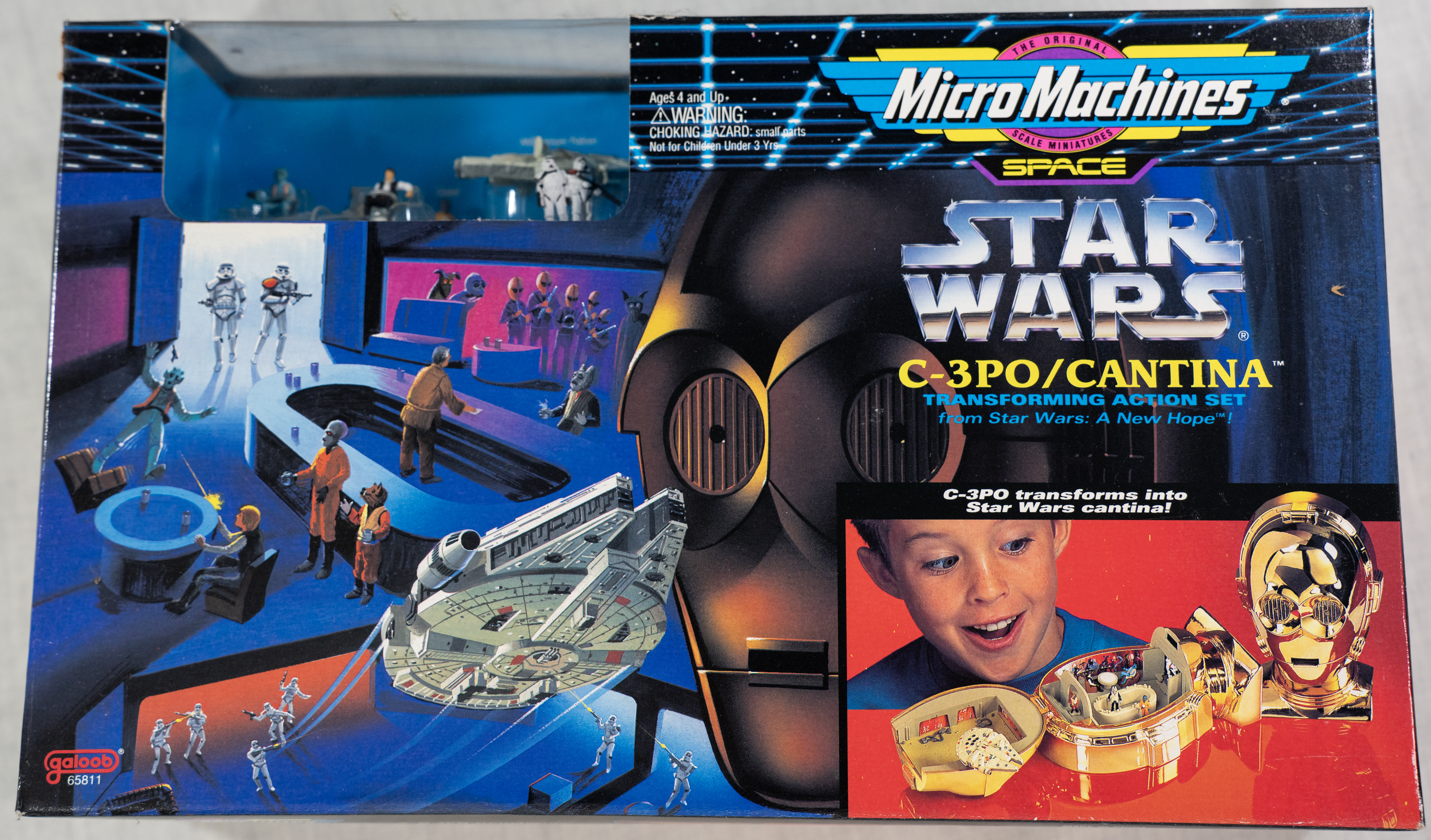Micro Machines Space Star Wars C-3PO Cantina Playset Galoob