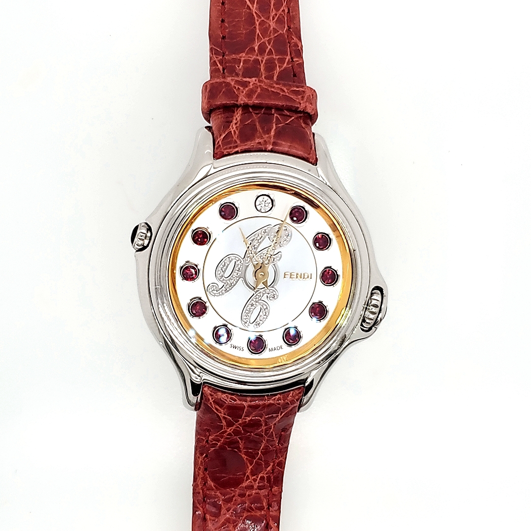 Fendi Red Strap Crazy Carats – Artistic Jewelers