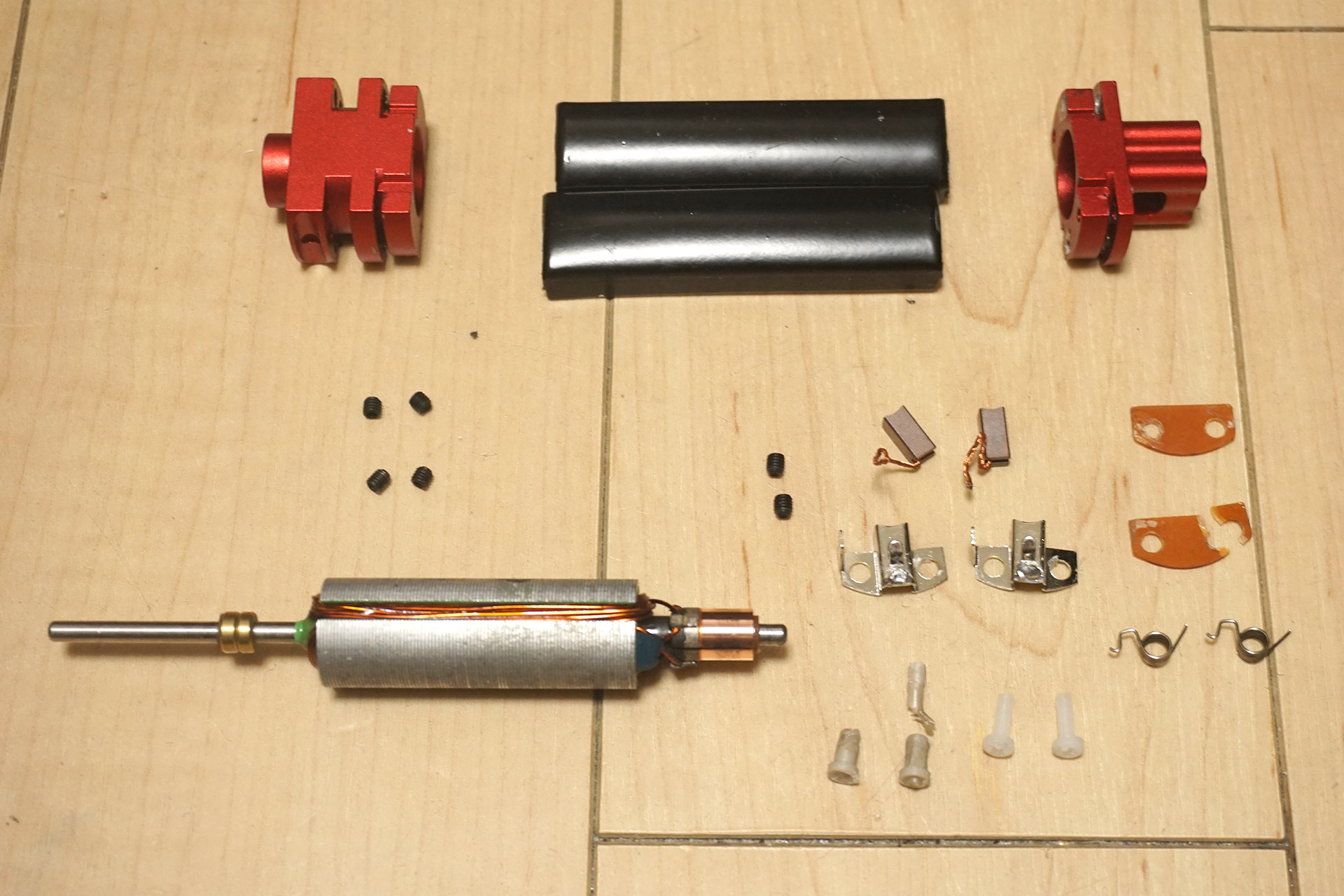 SYSTEMA PTW（トレポン）互換の中華製赤モーターのレビュー、490KUMIと