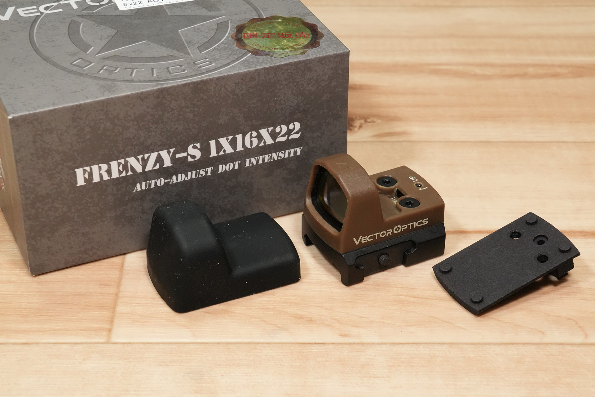 シリーズ最軽量ポリマードットサイトVector Optics Frenzy-S 1x16x22