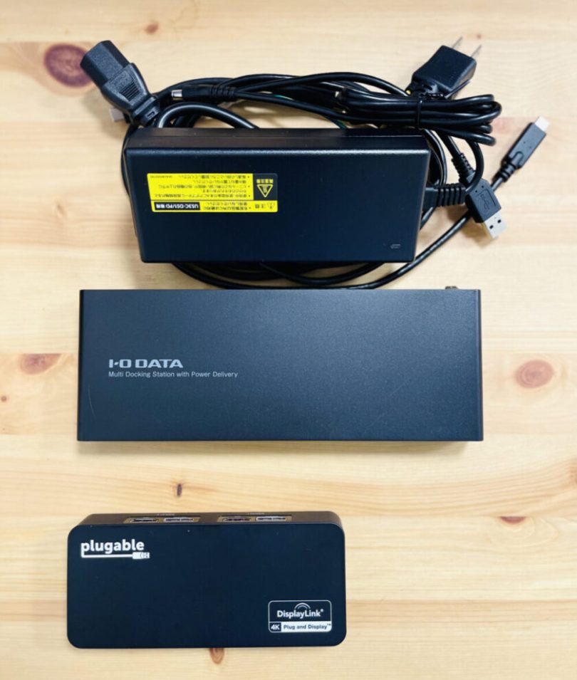 Plugable USBC-6950UE M1チップ搭載Macもトリプルディスプレイ化できる