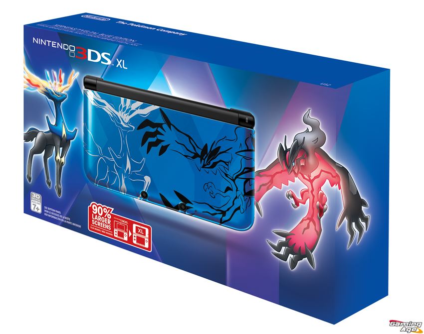 Special-Edition Pok?mon X and Y 3DS XL launches today - Gaming Age
