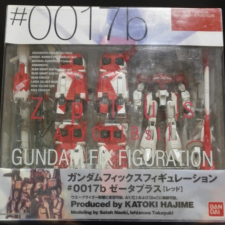 GUNDAM FIX FIGURATION #0017b Zplus レッド レビュー1回目 | GUNDAM PRESS