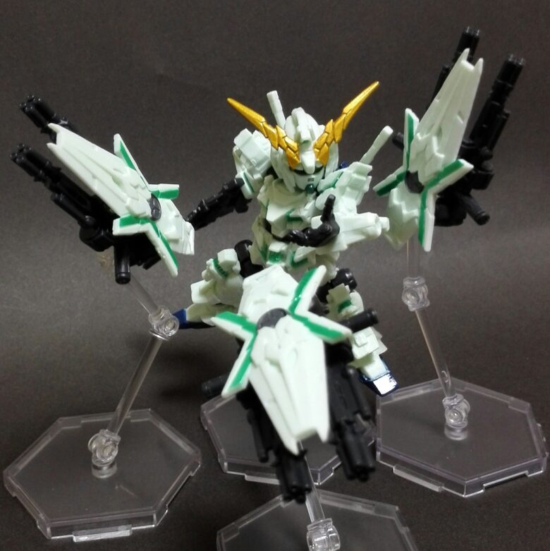 MOBILE SUIT ENSEMBLE 1.5 ユニコーンガンダム(覚醒カラー) レビュー