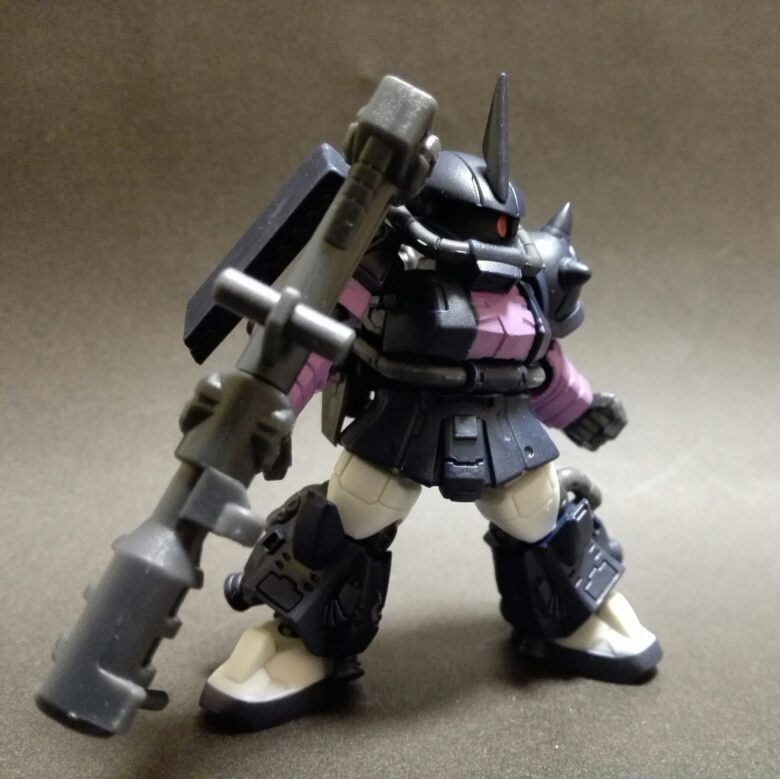 MOBILE SUIT ENSEMBLE 12 高機動型ザクII(黒い三連星仕様) レビュー