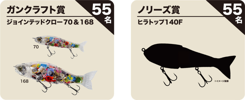 クイズ・アンケートに答えるだけ】超豪華なコラボルアーやグッズ、新