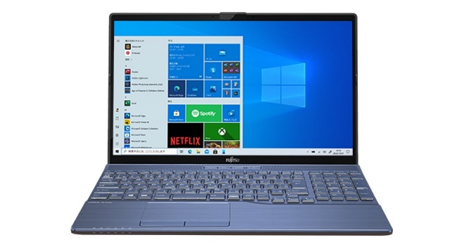 富士通きた！Ryzen 7 5700U搭載の15.6型 LIFEBOOK WAB/F1 (AH50/F1）