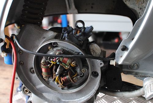 ベスパ50s ボアアップ | Bongout