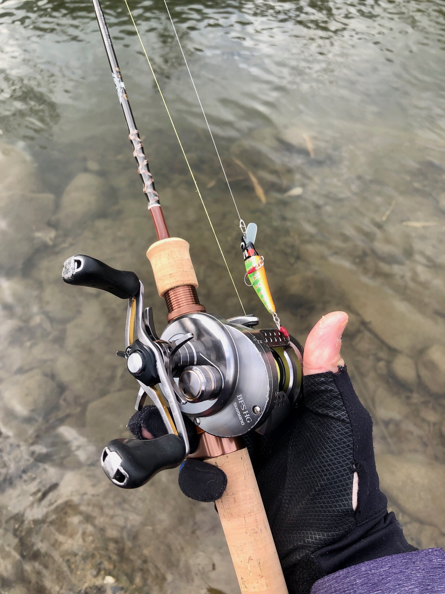 ティムコのフェンウィックGFS47CUL-5Jを渓流ベイトに購入 – 渓流ルアー