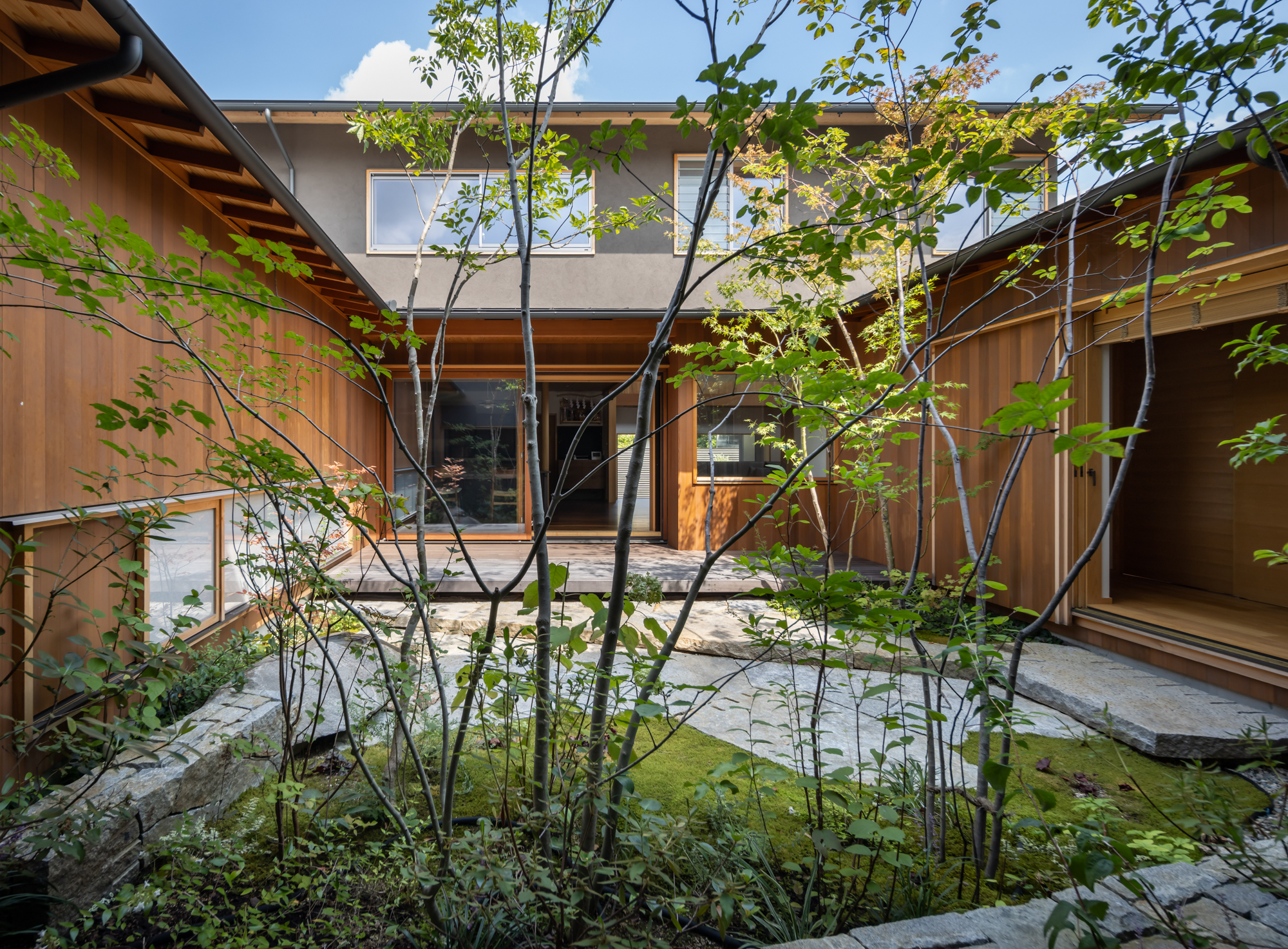 中庭のある家Ⅱ | 神家昭雄建築研究室