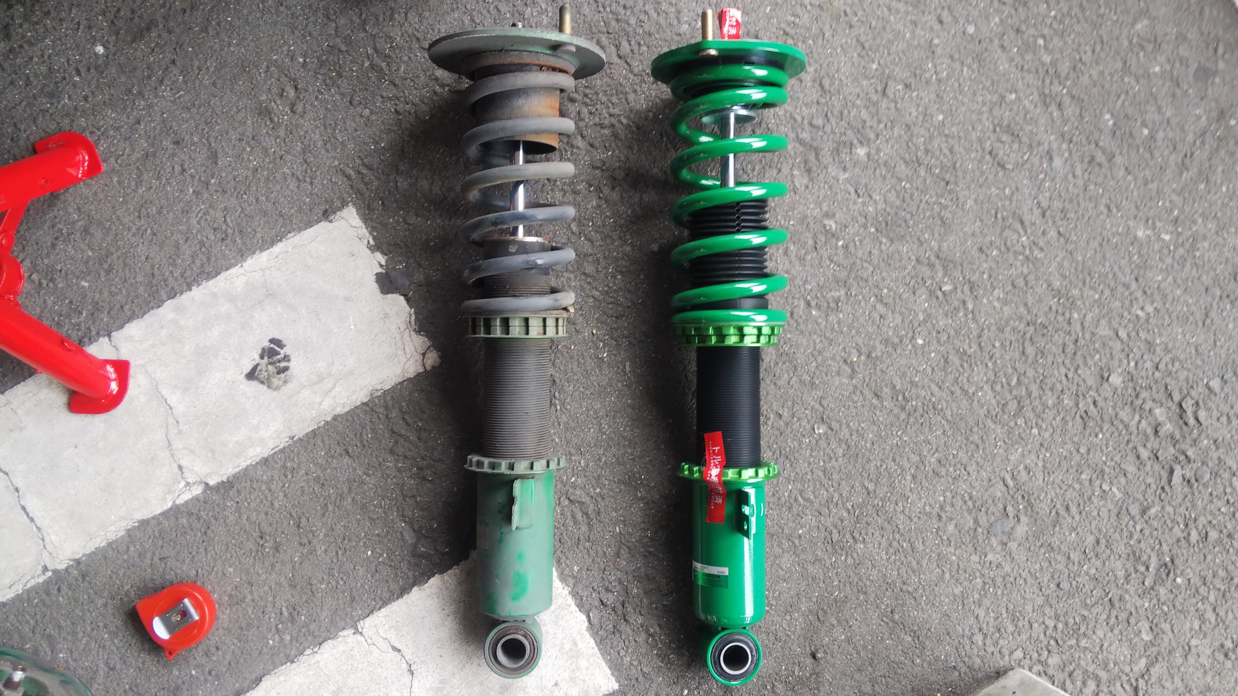 TEIN「FLEX Z（フレックスゼット）」車高調をER34に取り付け | 吉平坂