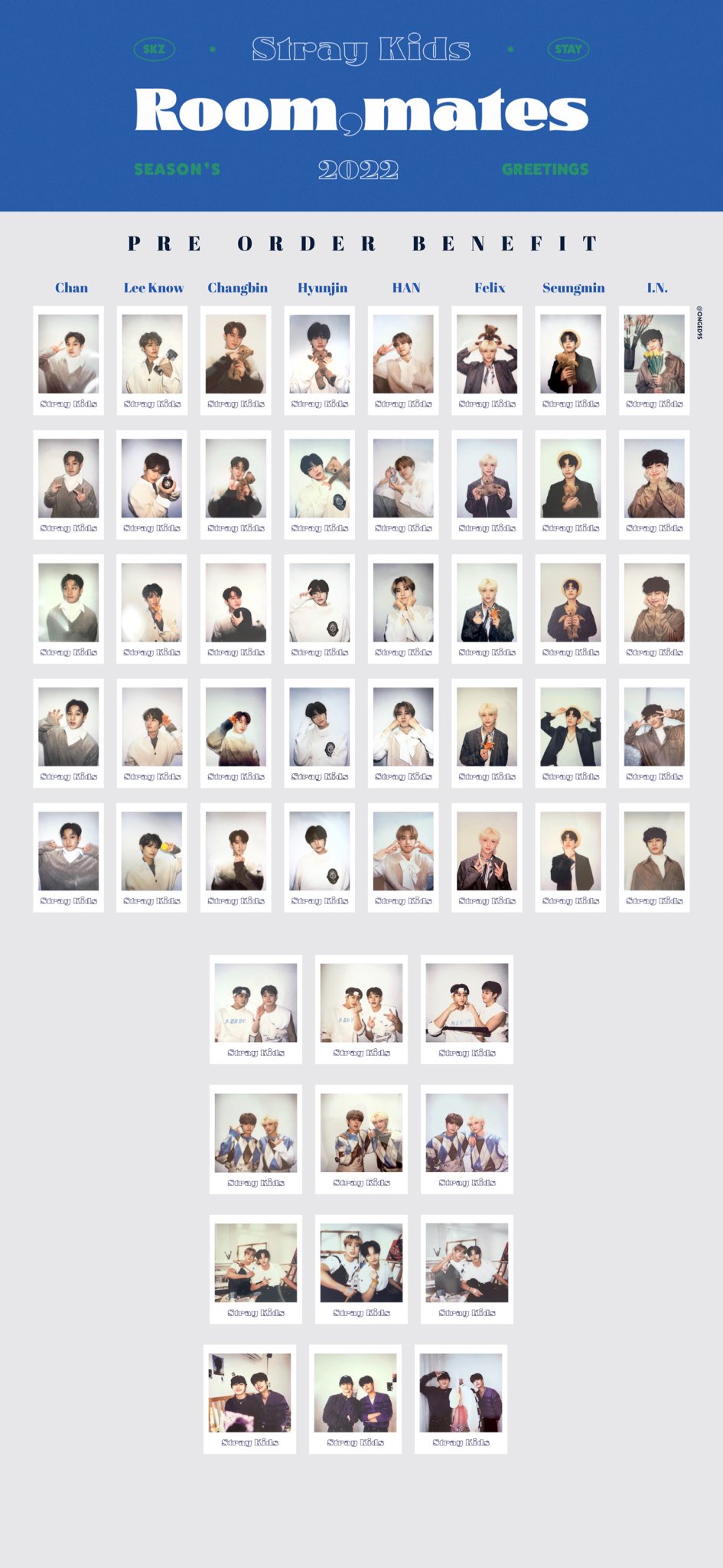 スキズ シーグリとは？2022 どこで買う？ポラロイド一覧・発売日・値段