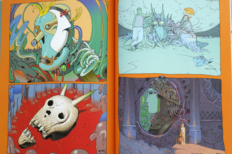 Moebius Library : Inside Moebius Part 3 Art Book Review - Halcyon