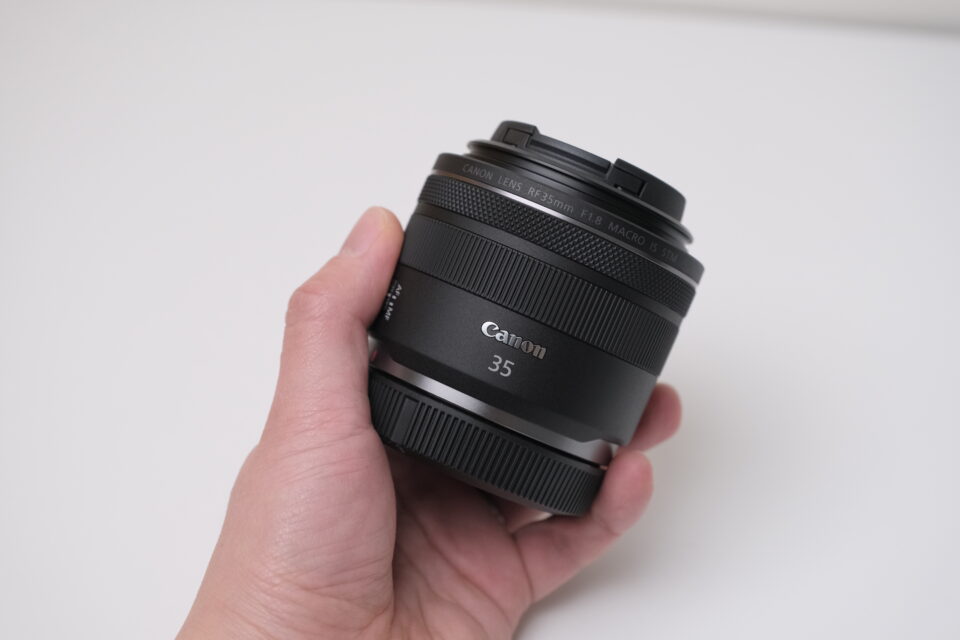 CANON RF35mm F1.8 MACRO IS STM レビュー！コンパクトで日常に寄り