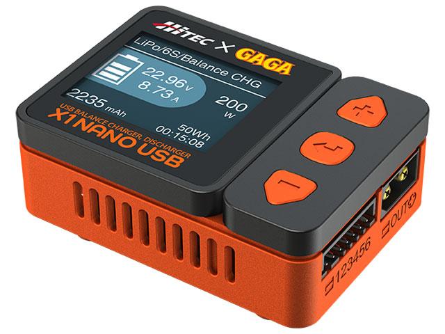 USBバランス充・放電器 X1 NANO USB Black Ver.［ X1 ナノ USB