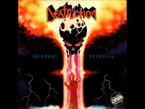 Destruction - Infernal Overkill LP 1985 Metal Blade - German