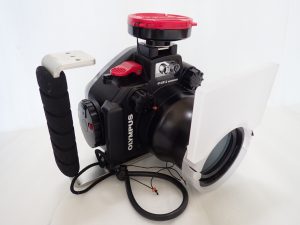 PT-E12防水プロテクター（ E-PL7用）60mmマクロレンズ用カスタマイズ
